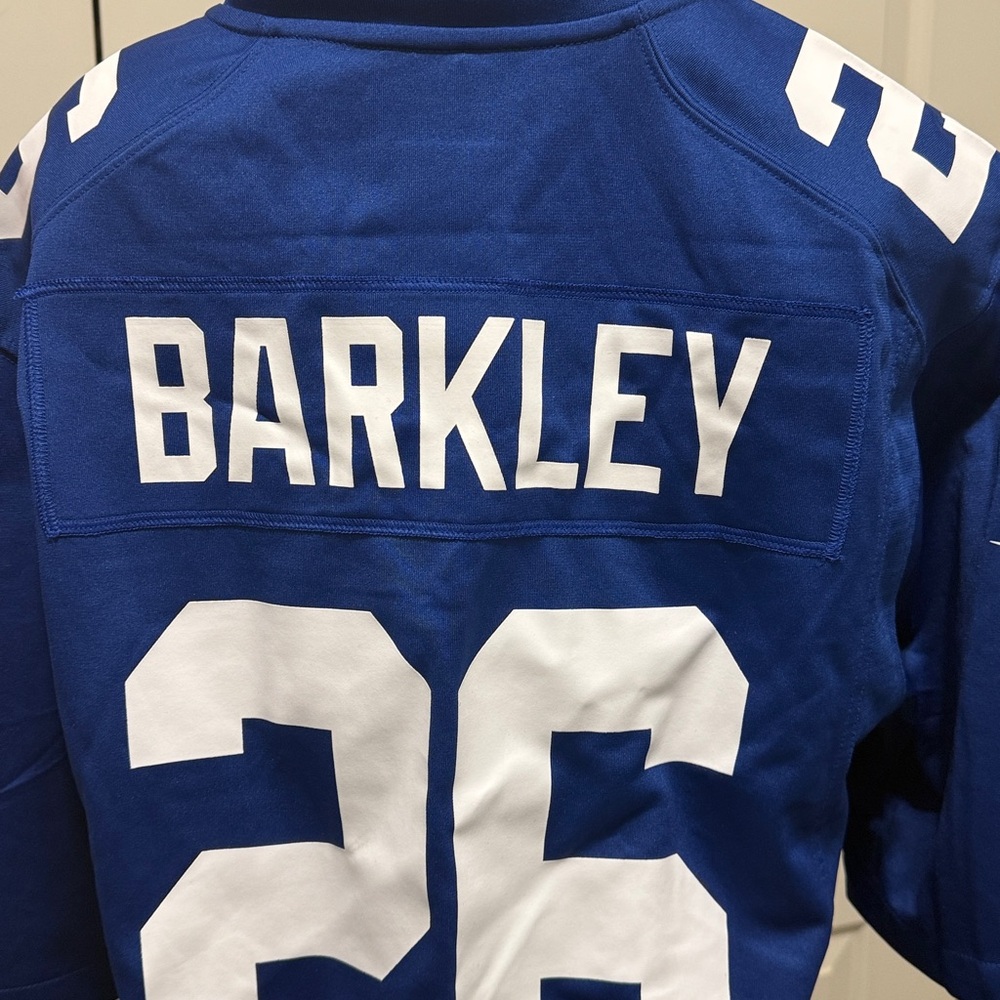 Nike Men's Royal Blue and White Jersey - Picture 9 of 11